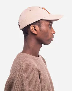 OLOW Tourteau casquette beige coton six panels