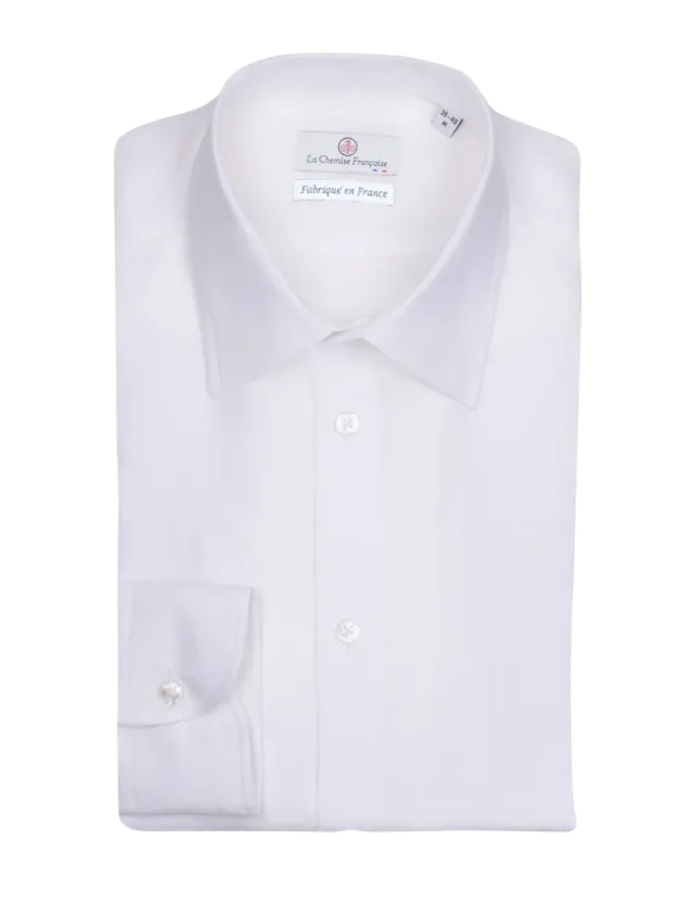 La Chemise Française Lin Normand Blanc chemisier femme lin