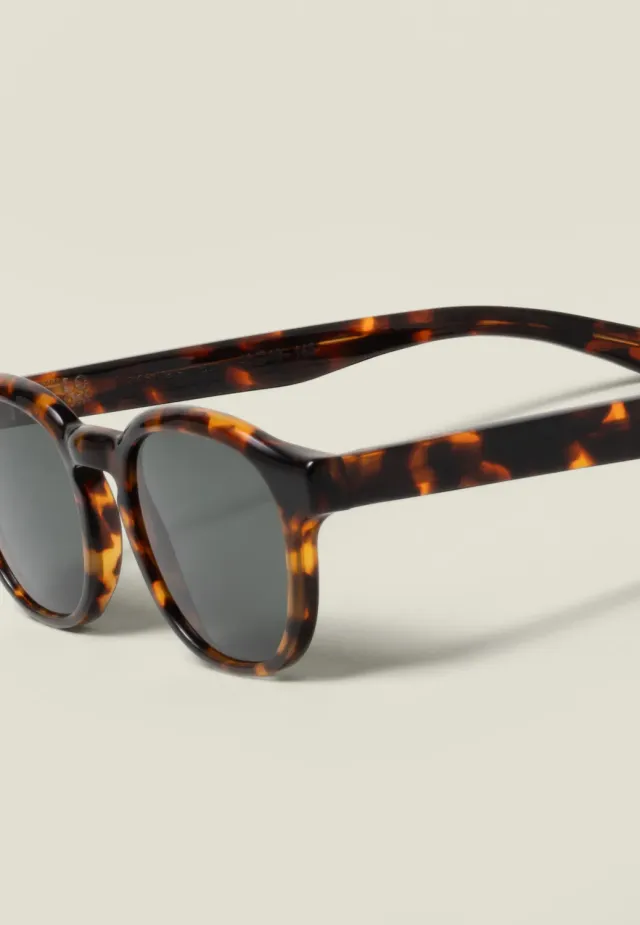 Loom lunettes de soleil pantos gris clair verres Zeiss