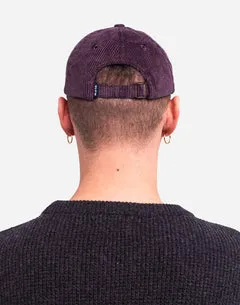 OLOW Stanton casquette prune velours coton