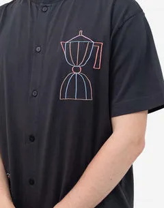 OLOW Moka t-shirt noir carbone coton bio