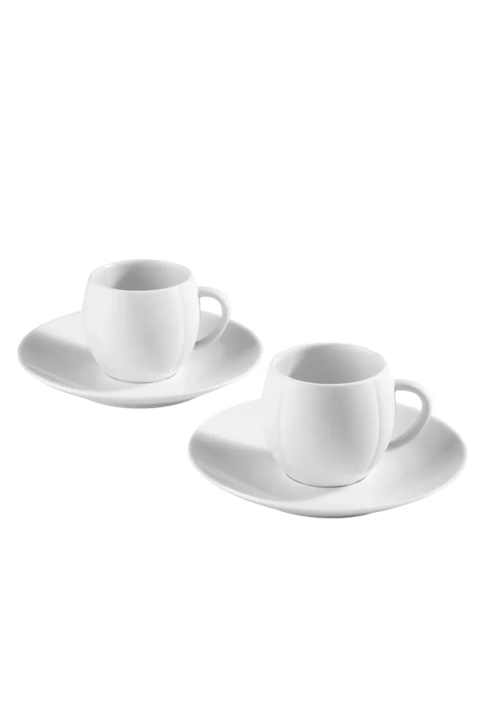 Eden Park lot 2 tasses blanches porcelaine Limoges