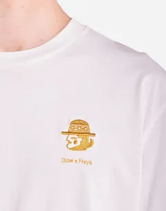 Olow Sabanero t-shirt loose écru coton
