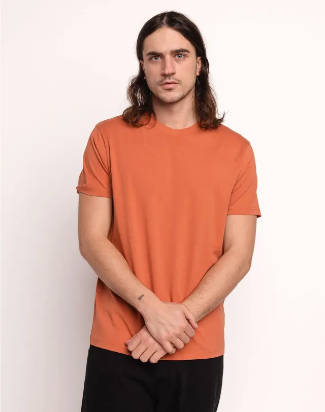 OLOW Basico t-shirt mandarine coton bio