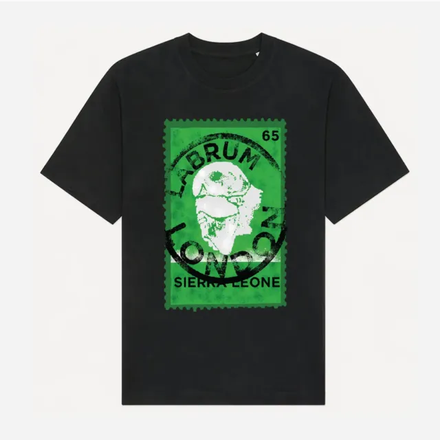 Labrum Black Sierra Leone Independence t-shirt noir