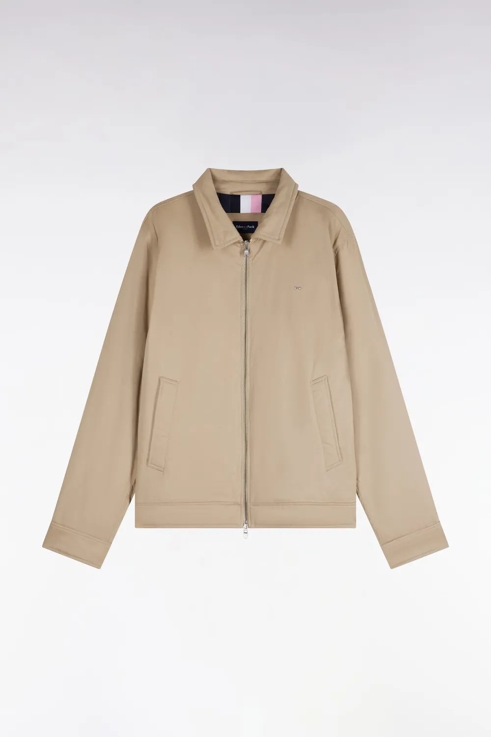Eden Park Legend Rugby blouson coton stretch beige doublé