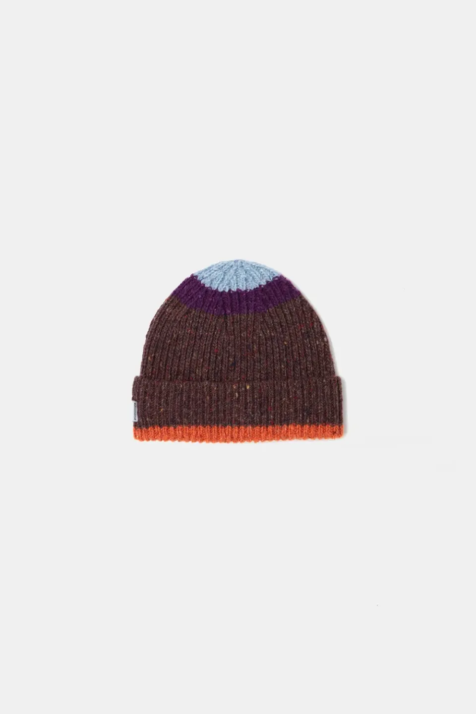 Edmmond Studios Paris Stripes bonnet chocolat taille unique