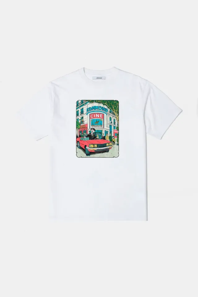 Edmmond Studios Retrospectiva t-shirt blanc 190g