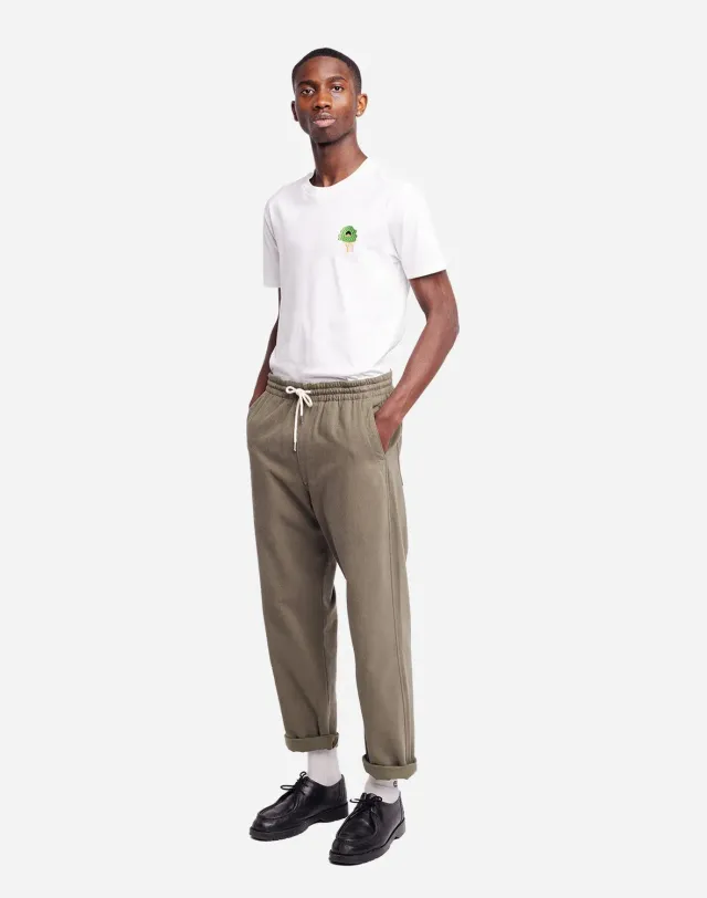 OLOW Hatha pantalon chino kaki sergé coton