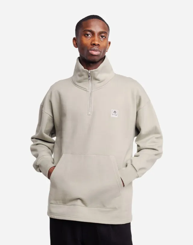 OLOW Bernex sweat homme argile coupe droite