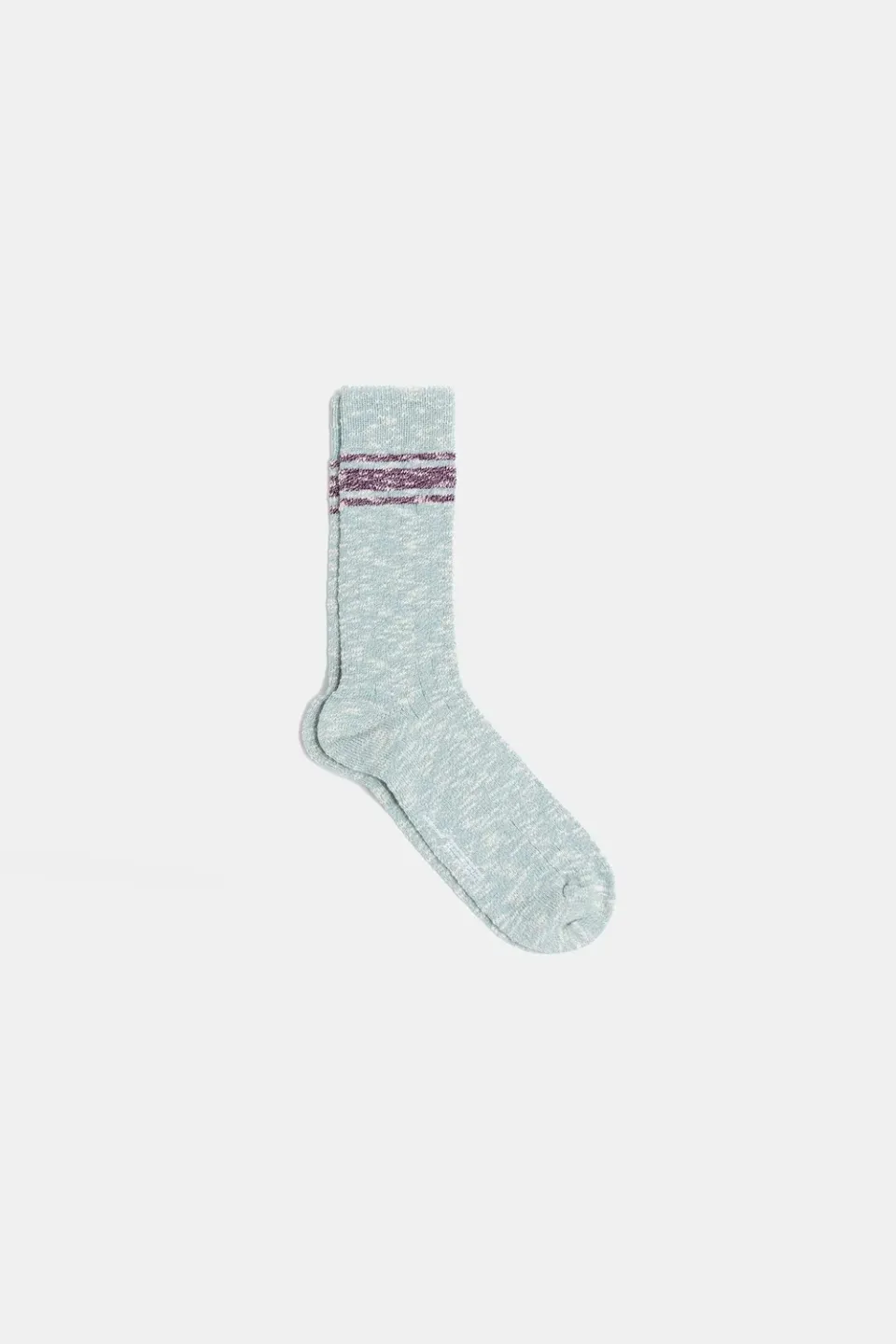 Edmmond Studios Blended Plain Light Blue chaussettes bleu clair taille unique