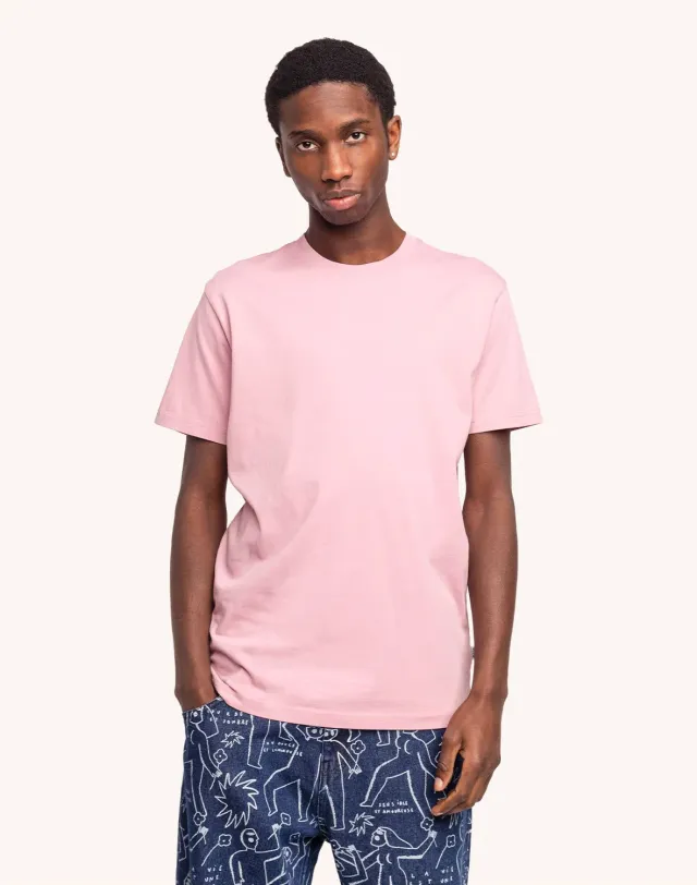 OLOW Basico T-shirt rose lila coton bio