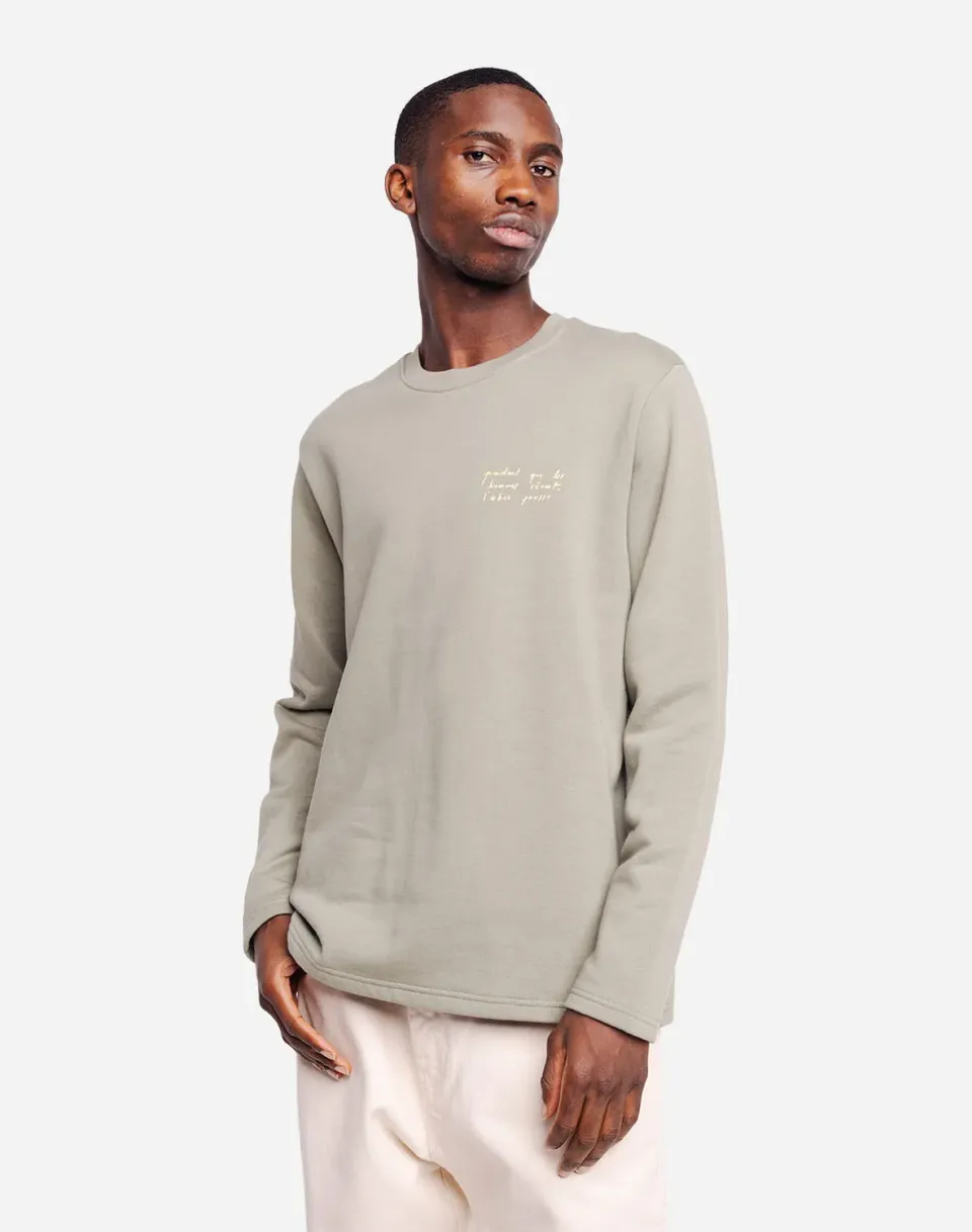 OLOW Clay Rêve sweat coton bio homme