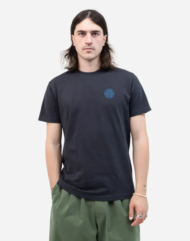 Olow Union t-shirt noir carbone coton bio
