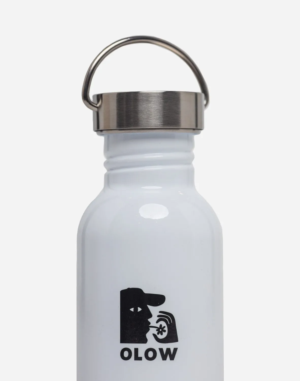 OLOW Glouglou gourde inox 50cl logo blanc