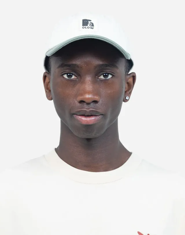 OLOW Stanton casquette six panels écru coton bio
