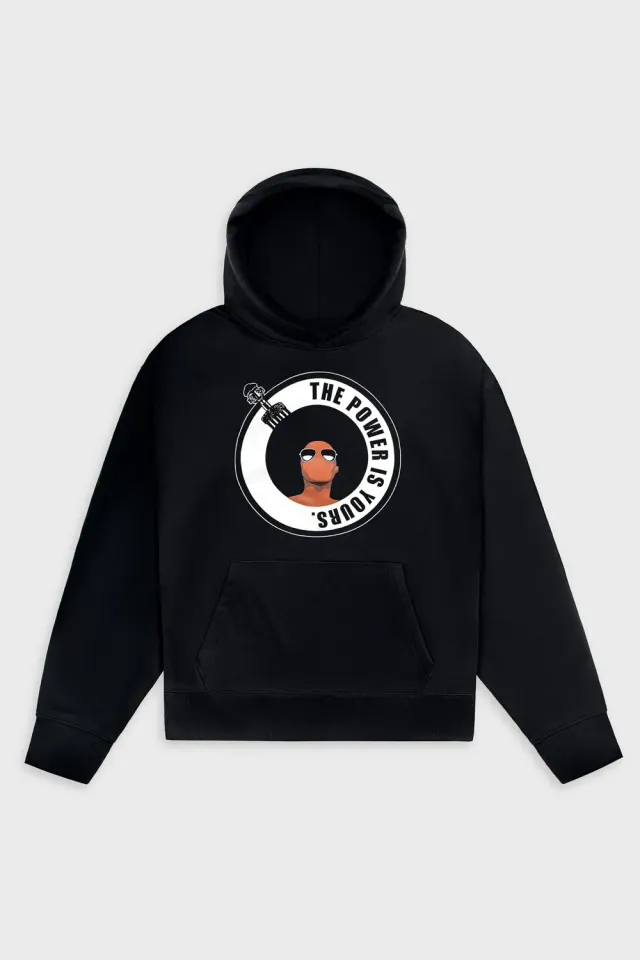 French Deal The Power Is Yours hoodie coton
