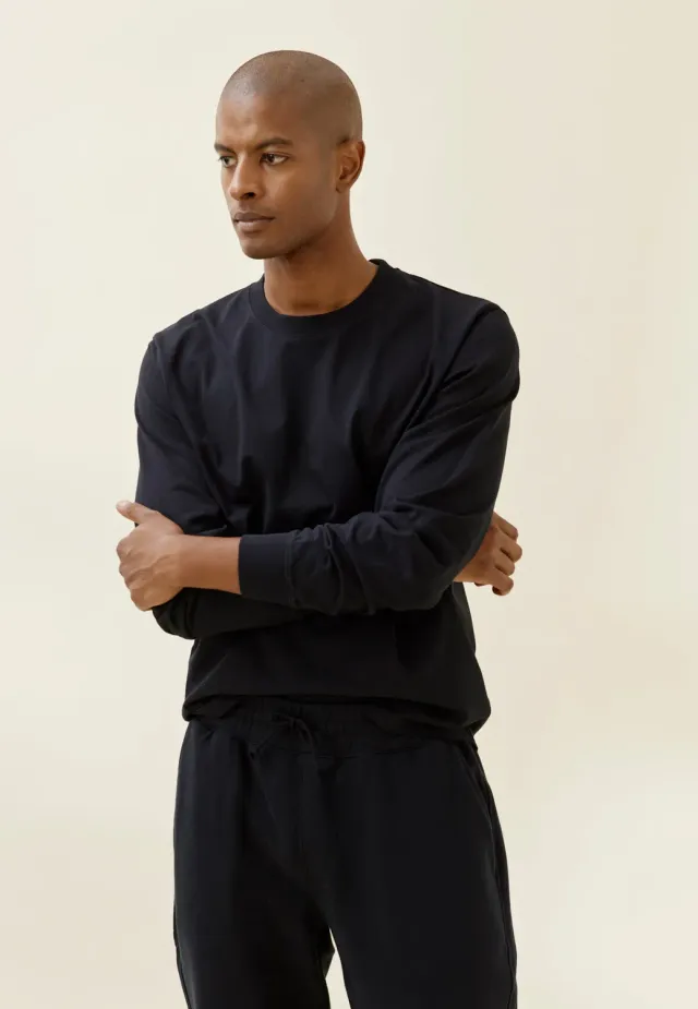 Loom le t-shirt manches longues coton bio noir