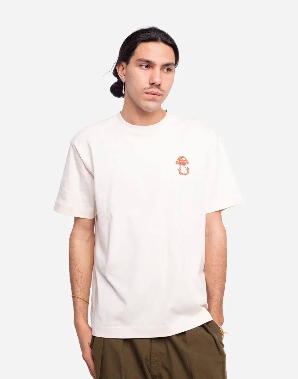 OLOW Mushroom t-shirt ivoire coupe ample