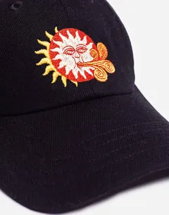 OLOW Weather casquette six-panel noir denim