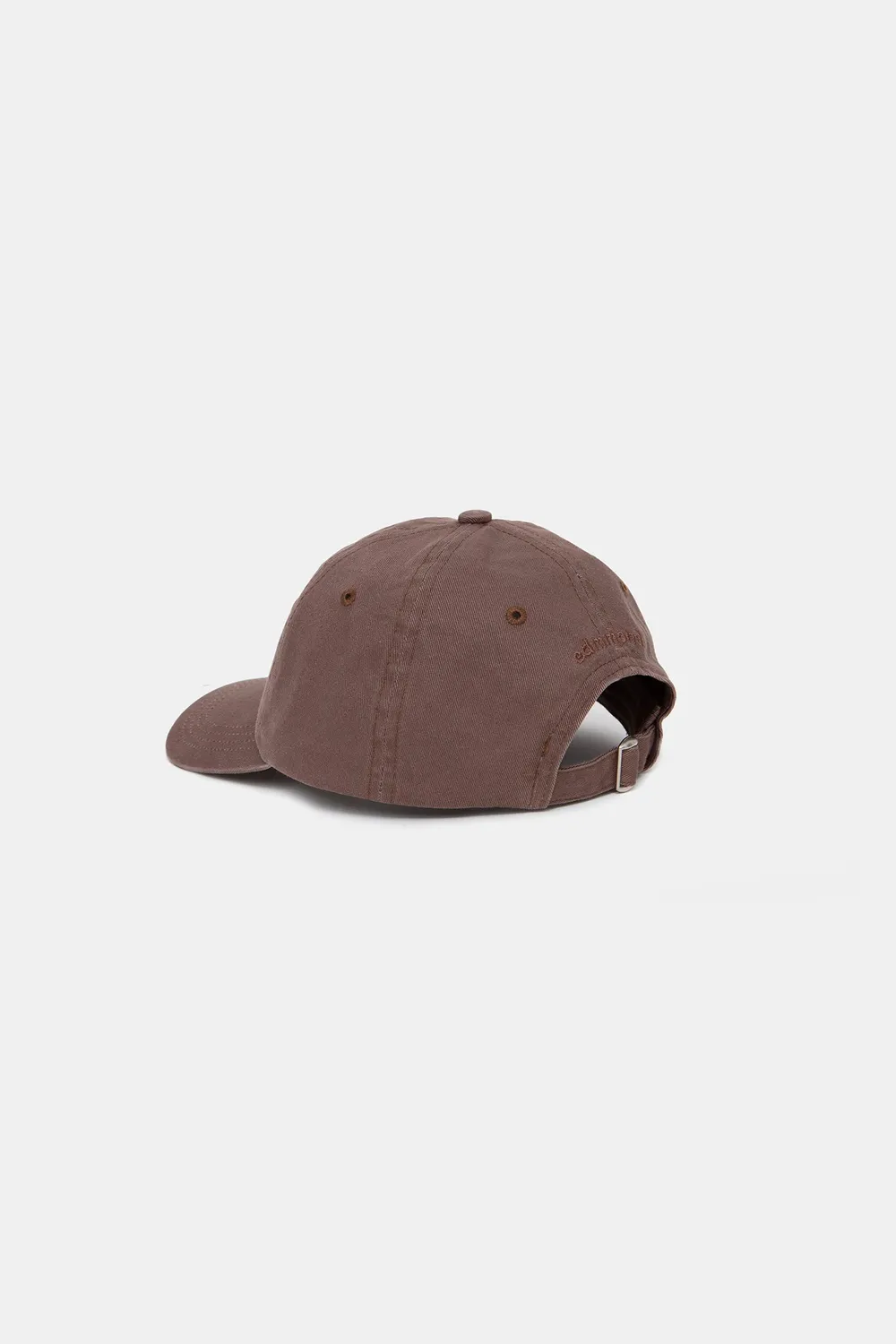 Edmmond Studios Duck Cap casquette marron coton taille unique