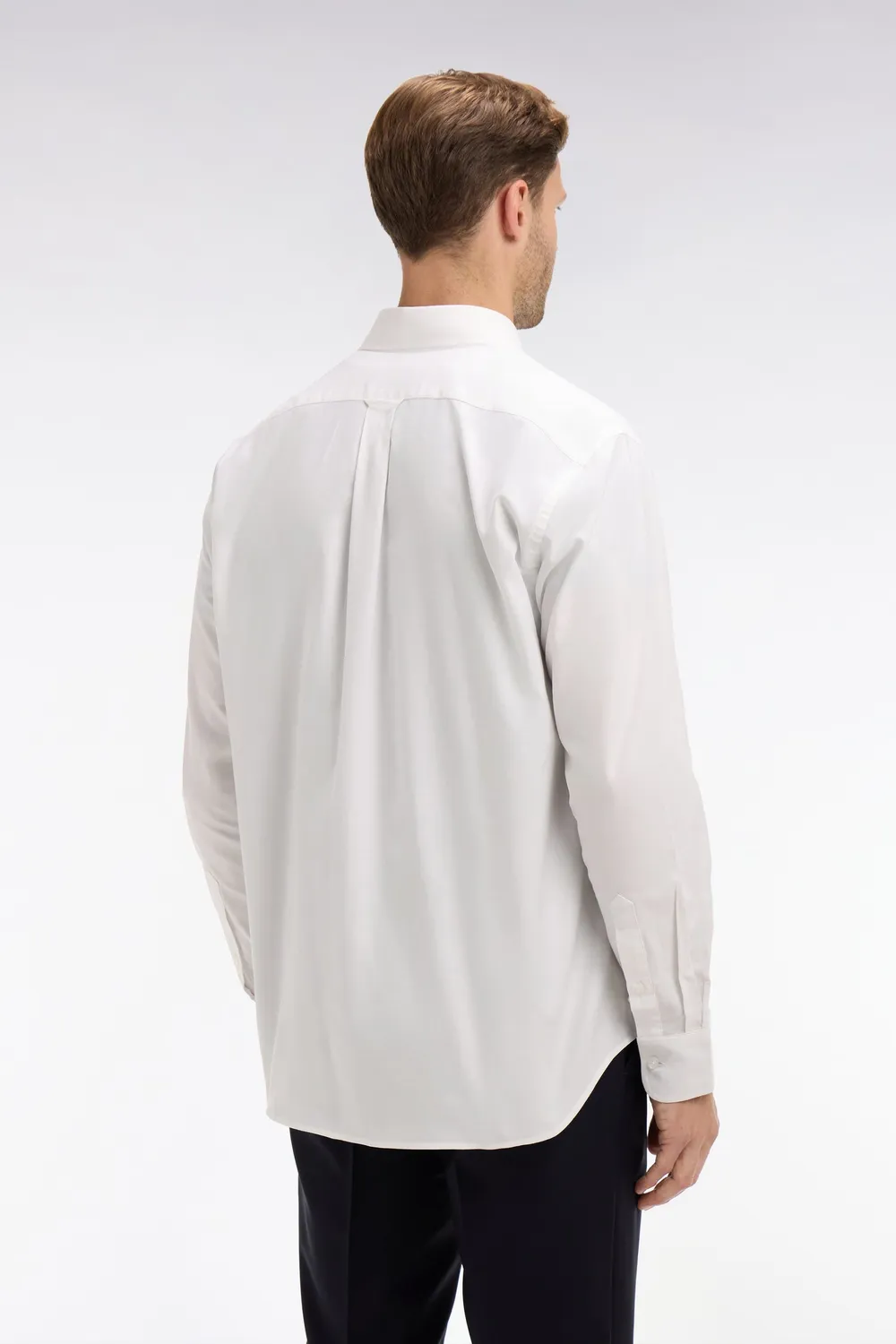 Eden Park chemise blanche coton Oxford homme Regular