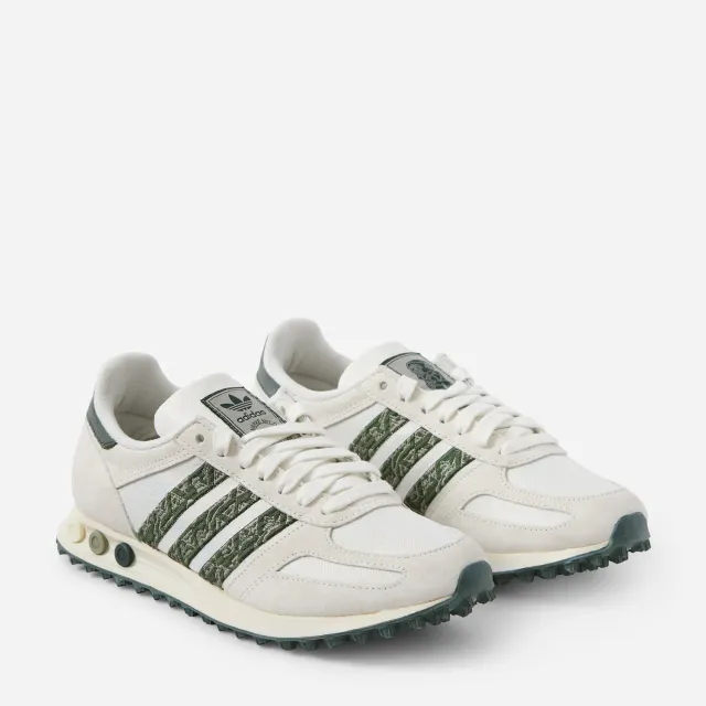 Labrum x adidas baskets LA Trainer blanc vert pointure UK