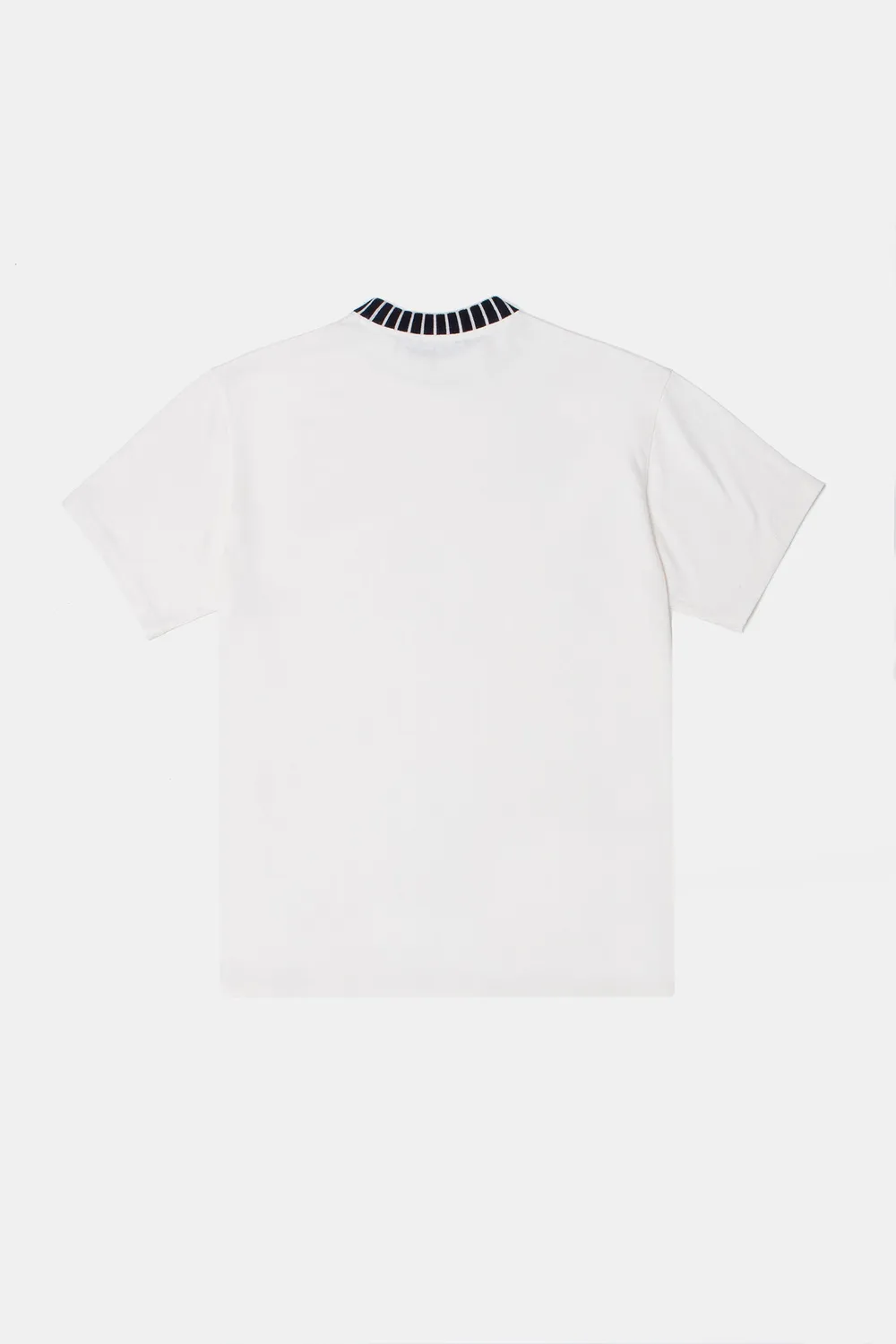 Edmmond Studios Loom t-shirt homme blanc cassé brodé 220g