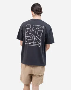 Olow Jazzy t-shirt noir carbone coton bio