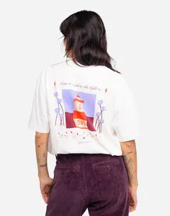 OLOW Light-House t-shirt ample écru coton bio