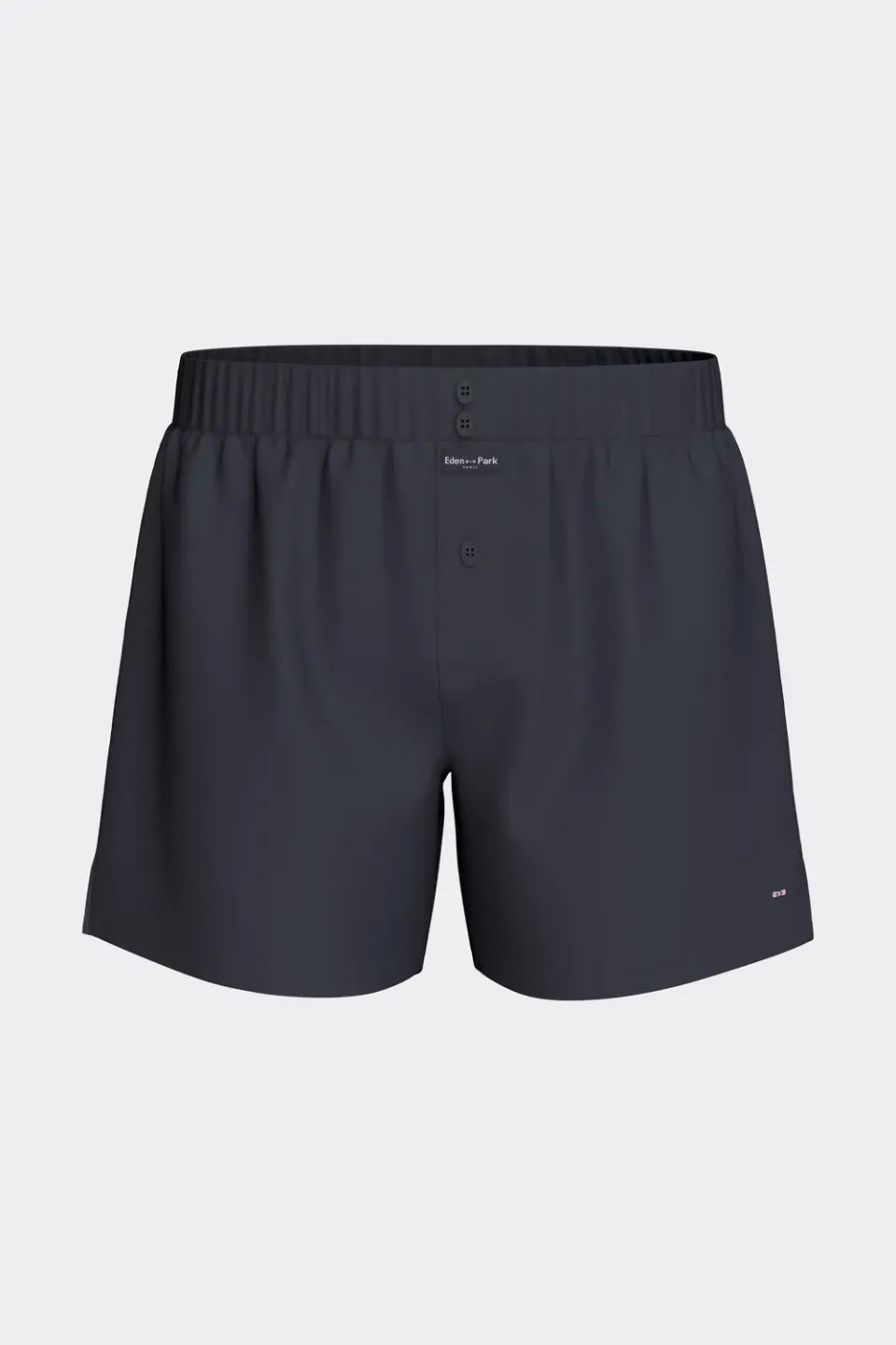 Eden Park Caleçon popeline coton marine homme