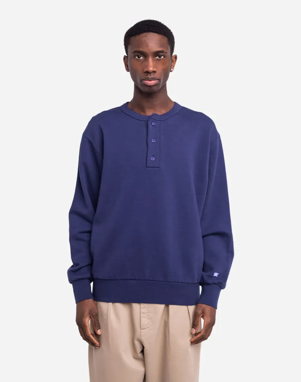 OLOW Bally sweat bleu outremer coton bio