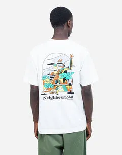 OLOW Neighbourhood t-shirt loose écru coton bio