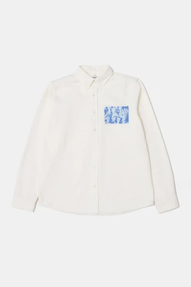 Edmmond Studios Studio chemise homme blanc cassé