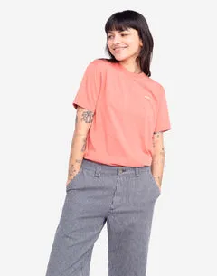 OLOW Portrait t-shirt rose minéral coton bio