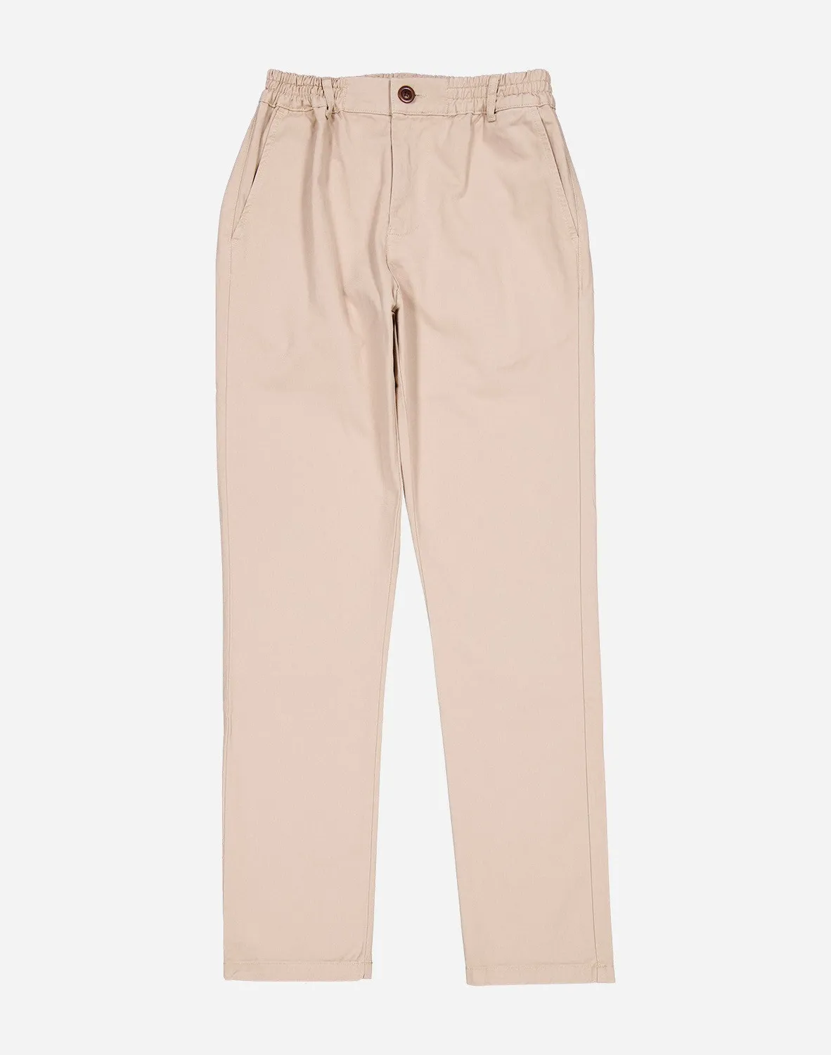 OLOW Chino pantalon beige coton bio léger
