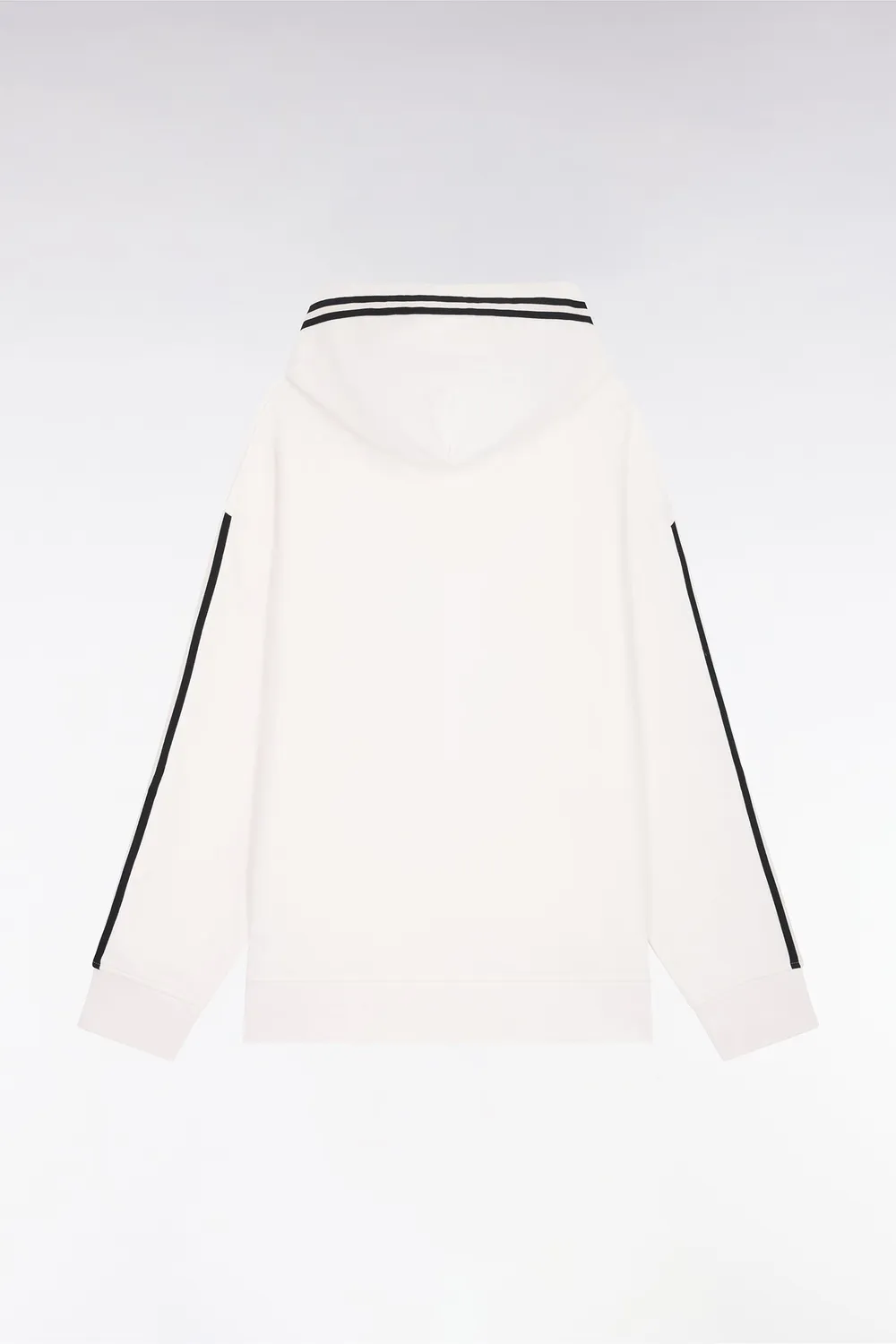 Eden Park Benoit Saint Denis sweat capuche écru oversize édition limitée