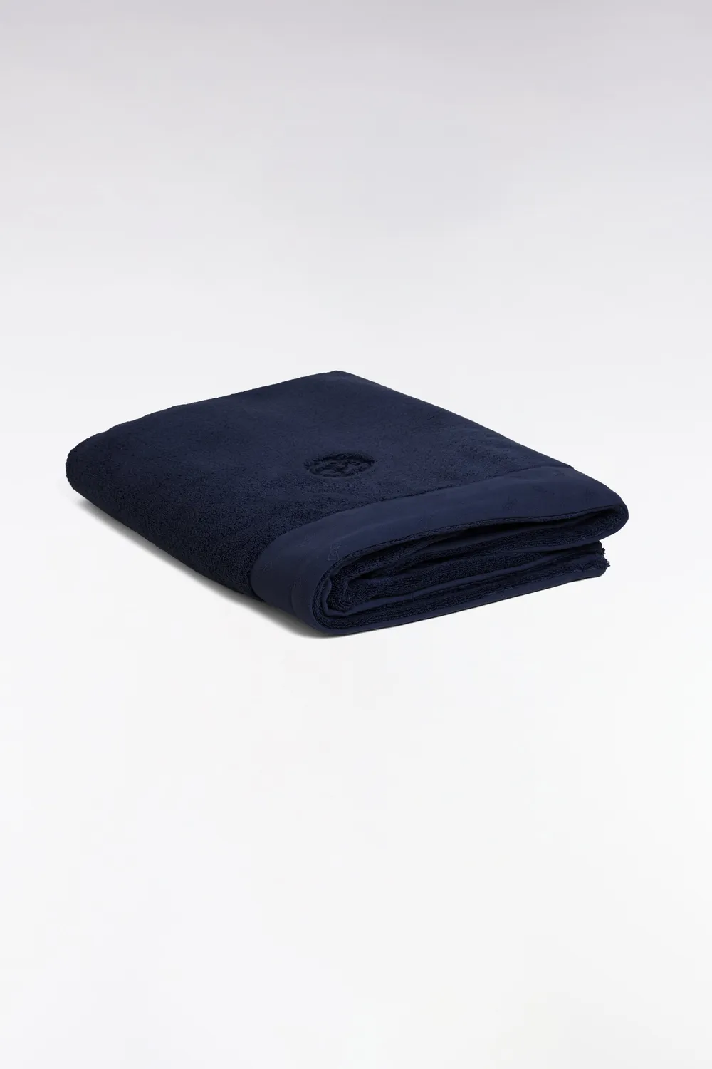 Eden Park Basique serviette bain coton éponge marine 100x180