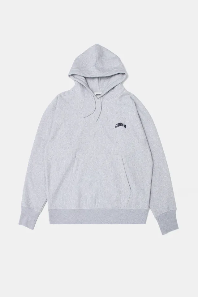Edmmond Studios Core Logo hoodie gris clair coton