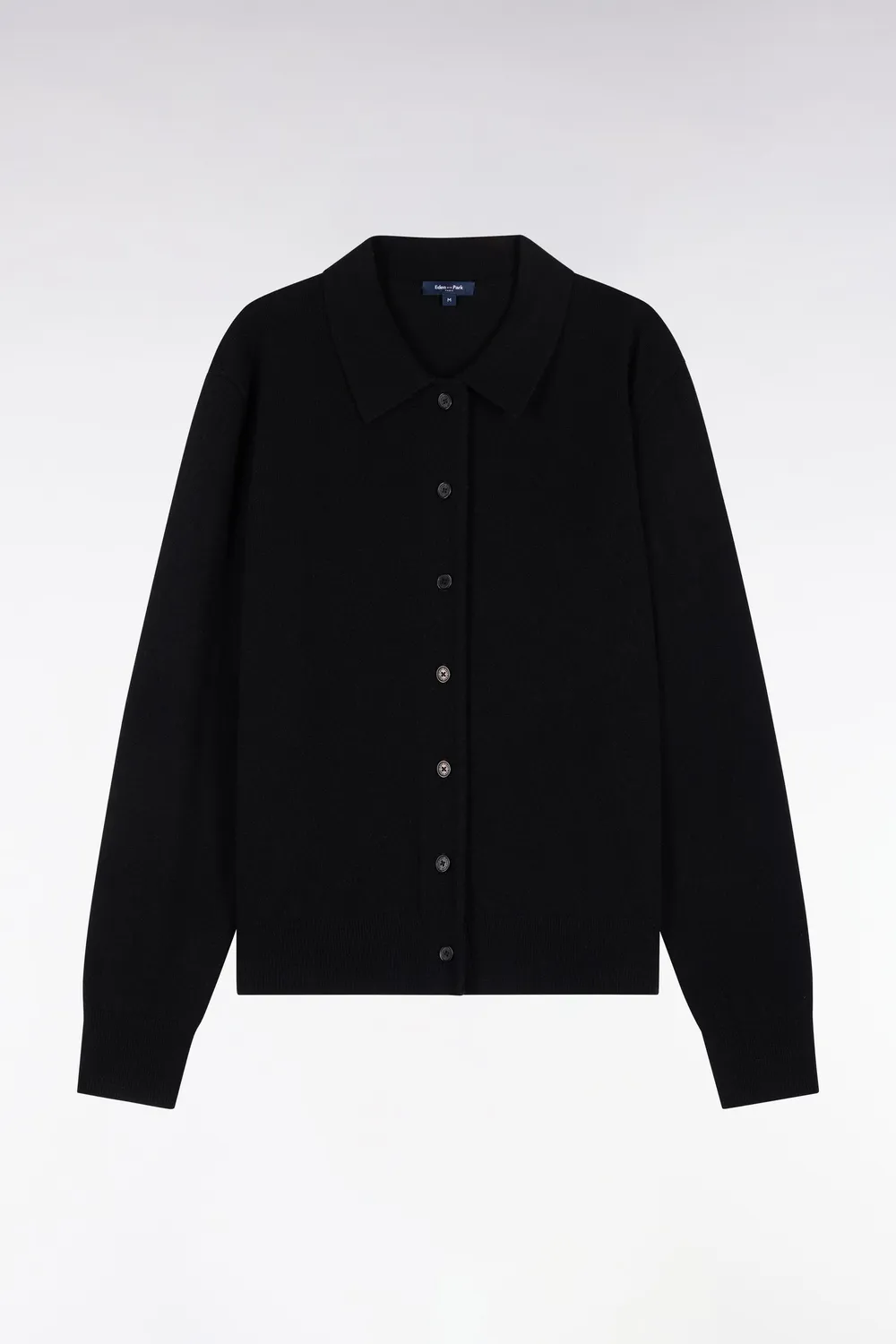 Eden Park Club H26MAICA0021 cardigan noir cachemire