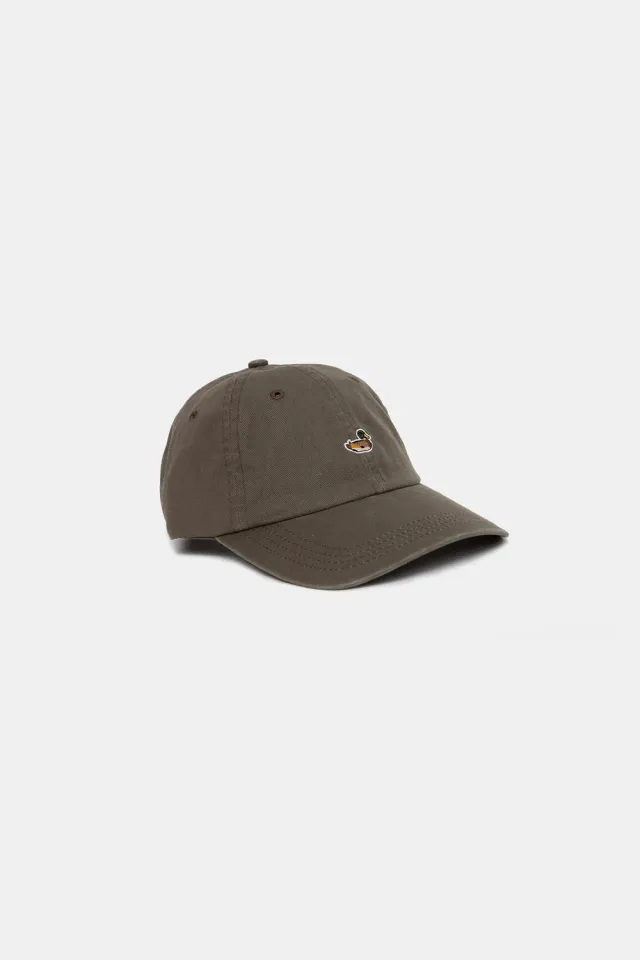 Edmmond Studios Duck Cap casquette kaki coton