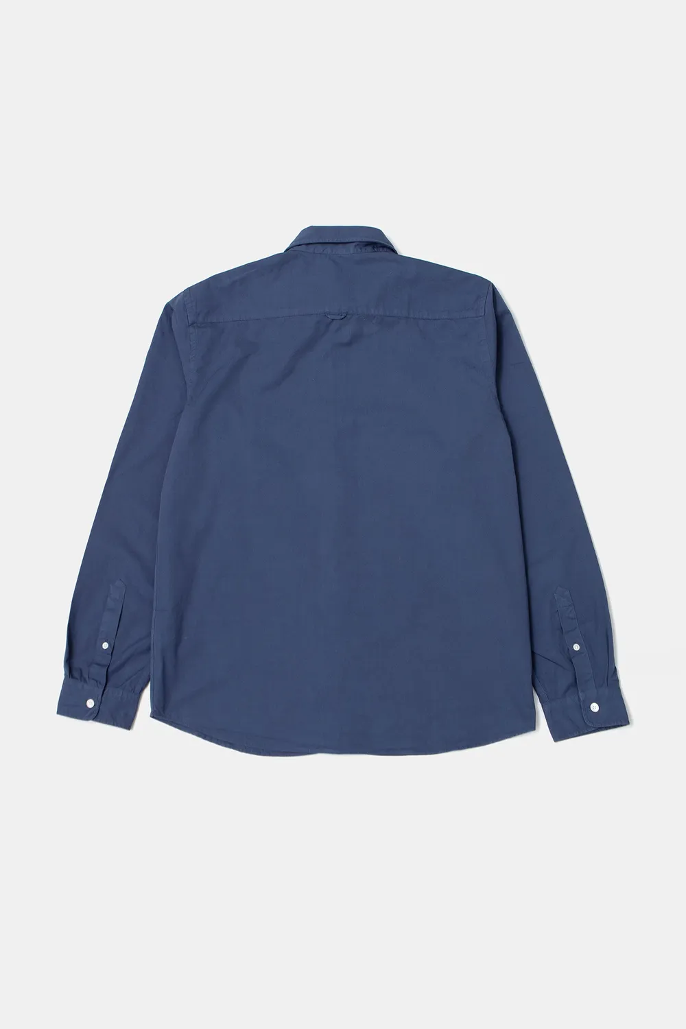 Edmmond Studios Brandless Shirt chemise homme bleu twill