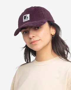 OLOW Stanton casquette prune velours coton