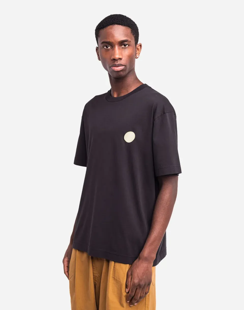 OLOW Café de minuit t-shirt noir coton bio ample