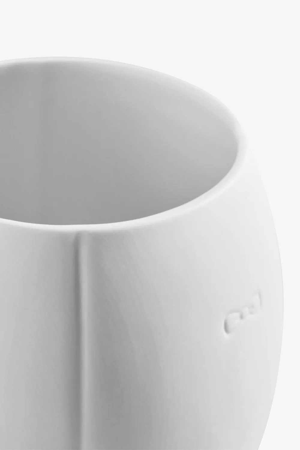 Eden Park mug blanc porcelaine Limoges grand modèle