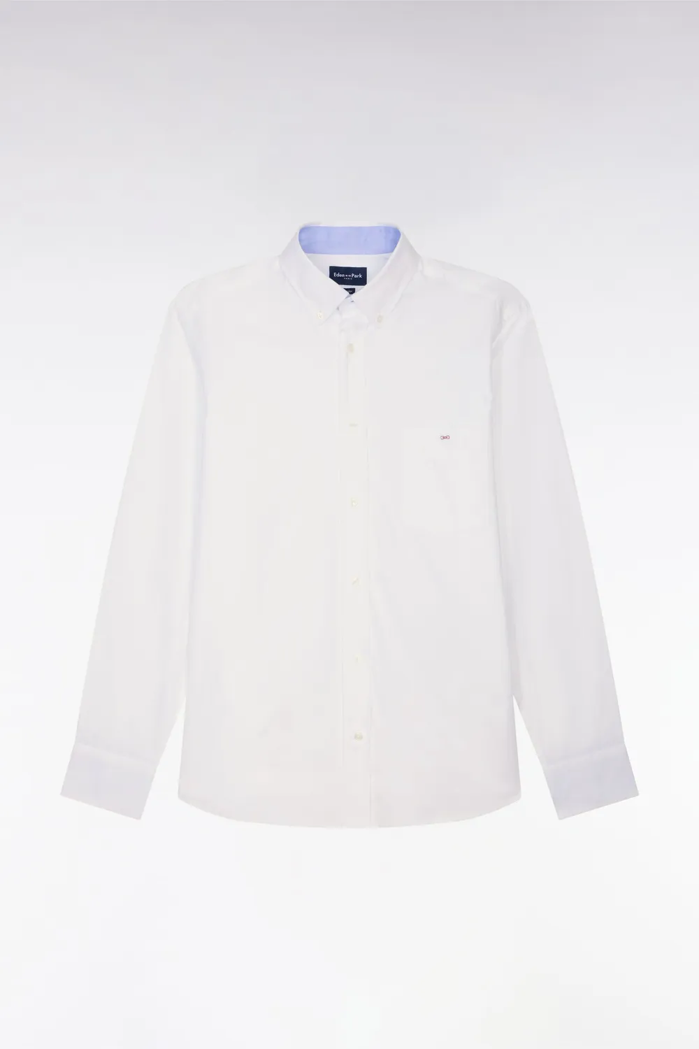 Eden Park chemise blanche coton Oxford homme Regular