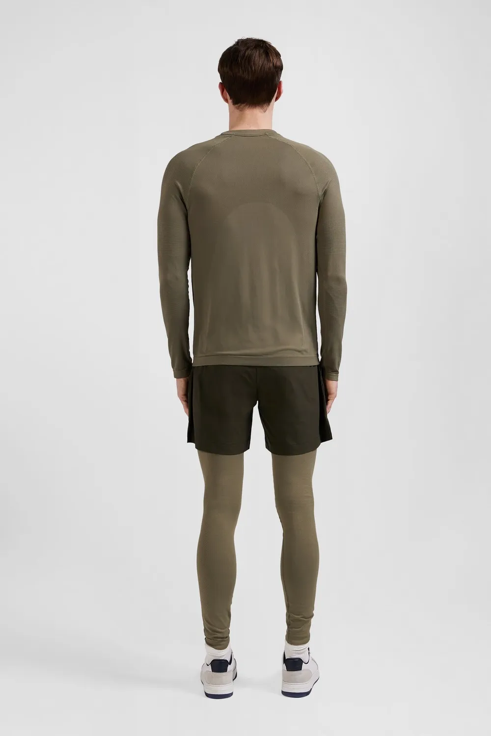 Eden Park capsule short kaki polyamide regular