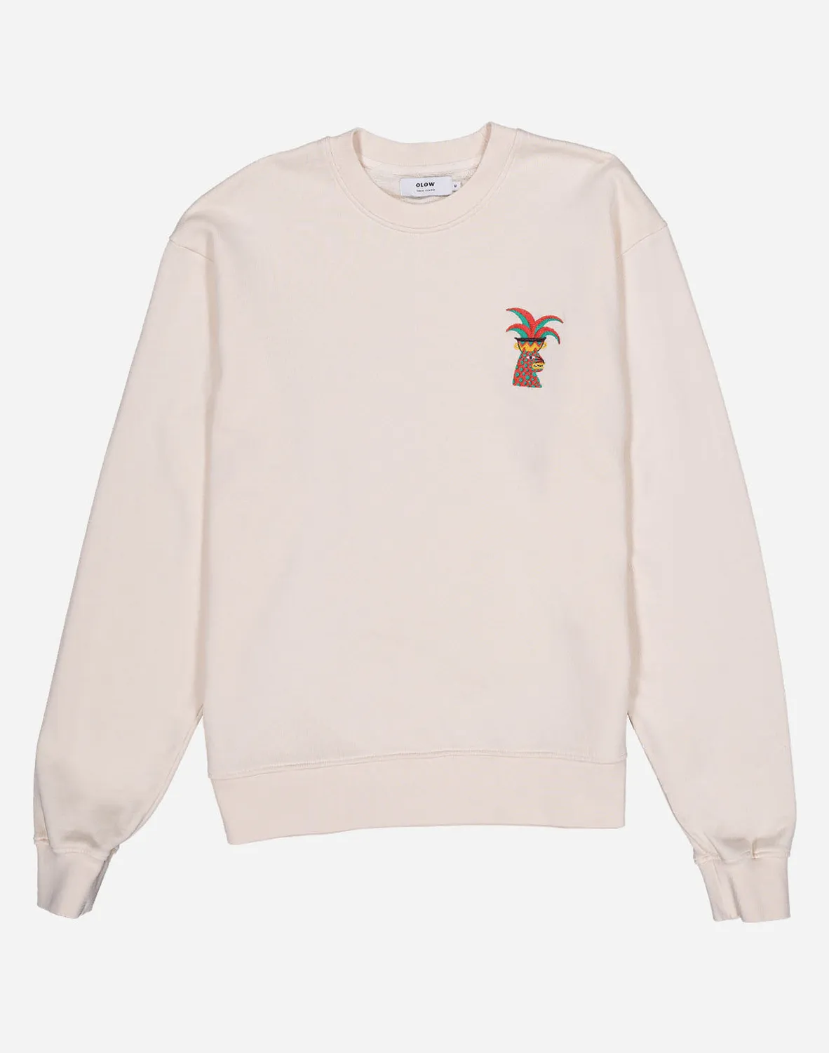 OLOW Yaguar sweat ivoire coton bio brodé