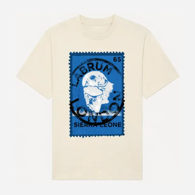 Labrum Sierra Leone Independence t-shirt homme crème