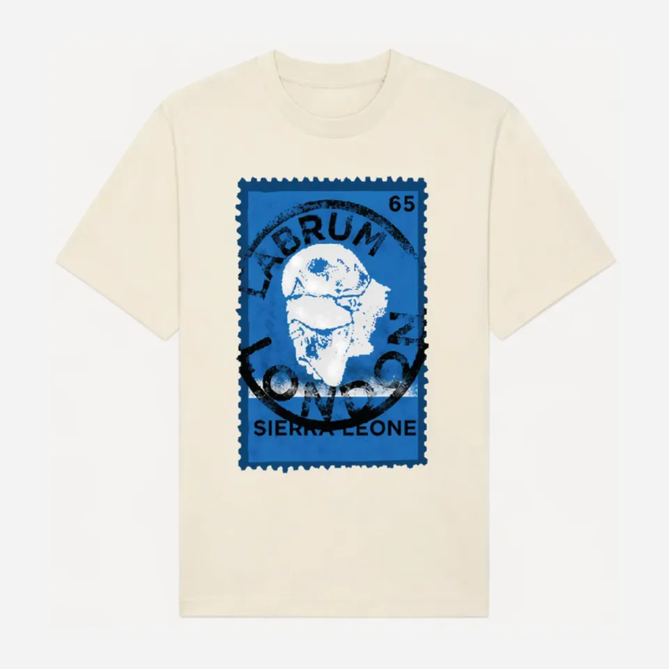 Labrum Sierra Leone Independence t-shirt homme crème